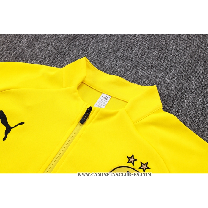 Chandal de Chaqueta del Borussia Dortmund 23-24 Amarillo